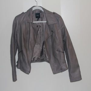 Faux Leather Jacket